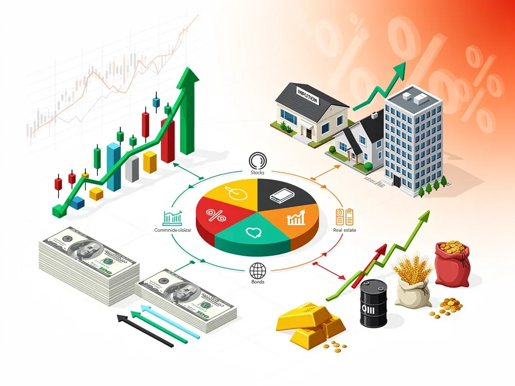 Diversified investment portfolio protecting against inflation